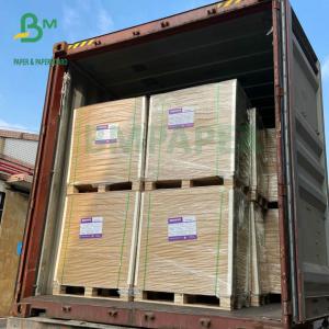 China Brown Color Semi Extensible Sack Kraft Paper Roll 97CM Width 70g 75g 80g wholesale