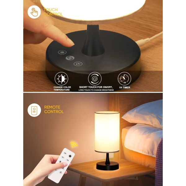 10000 Lux Light Therapy Lamp with Adjustable Brightness and Remote Control for Seasonal Affective Disorder