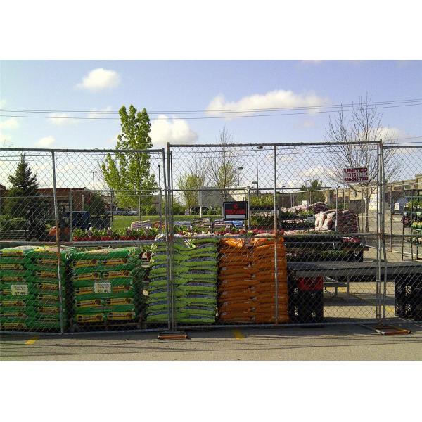 temporary chain link fence for sale 8'x12'