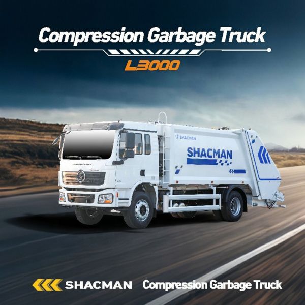Left Right Hand Drive Garbage Compactor Truck 4*2 Drive 16m3 Compression Refuse Collector