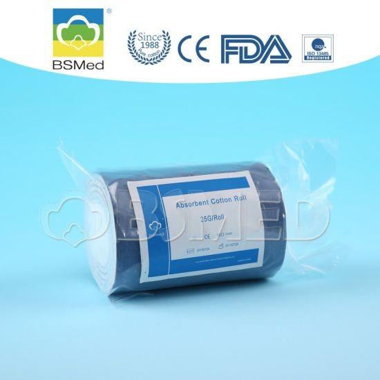 Quality Paper Wrapped Medical Cotton Wool Roll Absorbent 500g /1000g For Hospital for sale