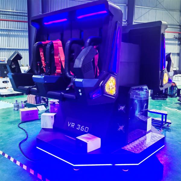 Electricity Powered VR 360 Game Machine for Thrilling VR Roller Coaster Games