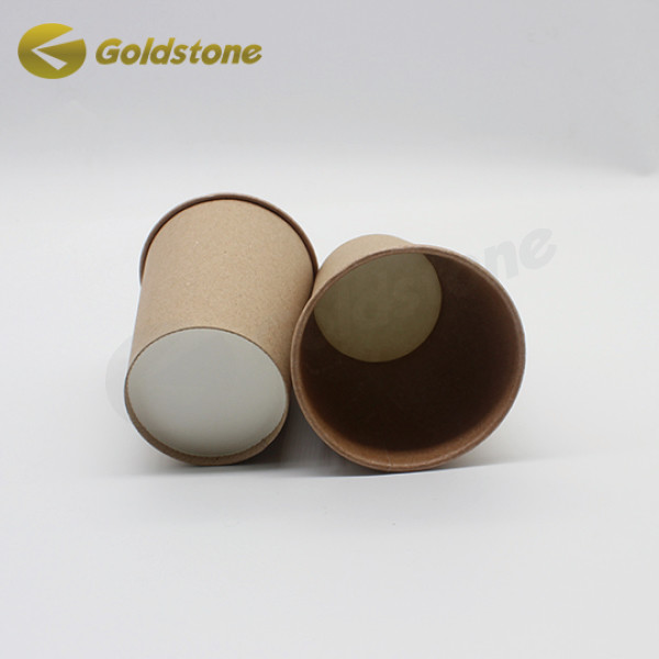 Recycled Disposable Yogurt Cup Kraft Paper Cups Customizable Yogurt Cup Container