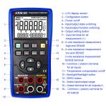 RTD Calibrator Thermocouple Multifunction Process Calibrator Temperature