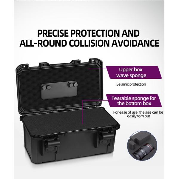 IP67 Waterproof Custom Tool Case EM-3717 with Foam Insert