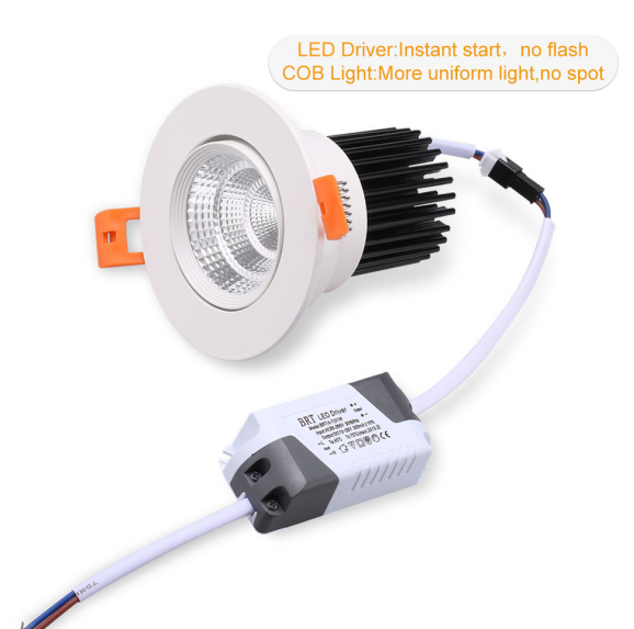 High quality high power 25W cob led downlight adjustable dimmable led downlight