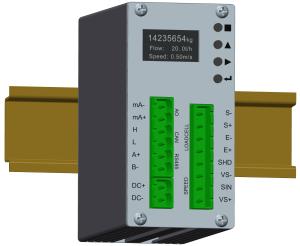China CANBUS Communication Guide Rail Type 24V Belt Weigh Feeder Controller wholesale