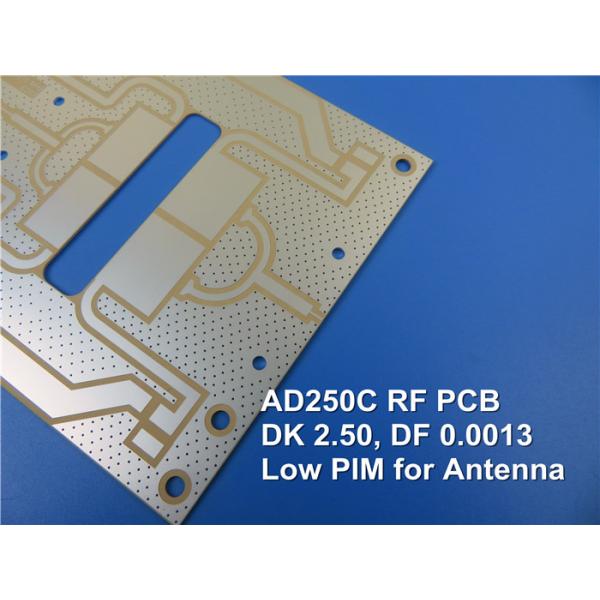 60mil AD250C Double Sided Rigid Circuit Board With Hot Air Soldering Level