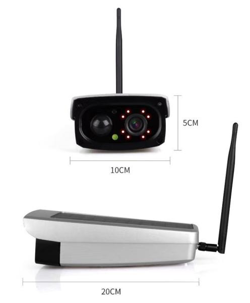 Quality 1080P Wifi Security Camera Solar Power Battery Real Time Remote Video Voice Intercom CCTV for sale