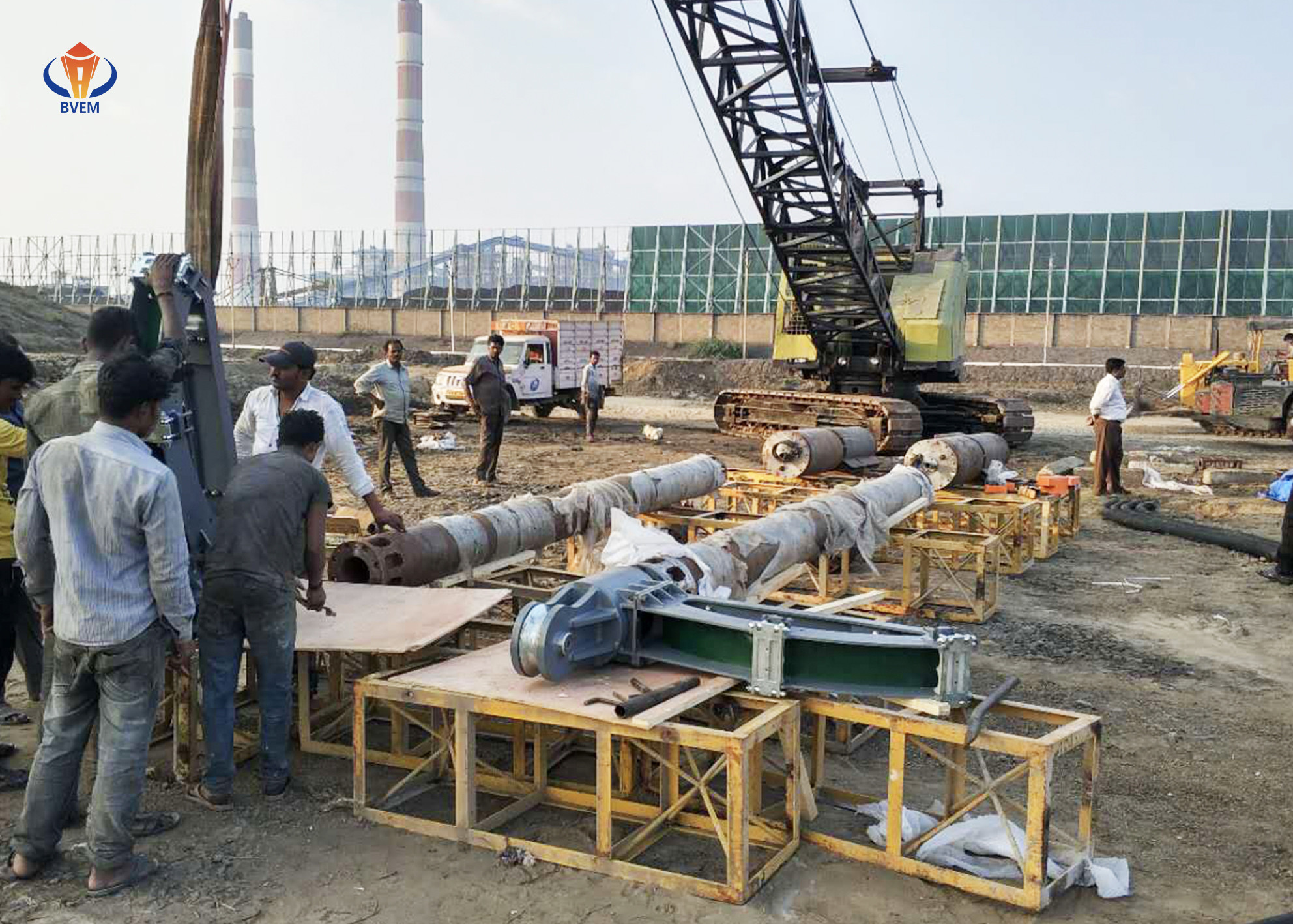 High Performance Vibroflotation Compaction Equipment For Deep Piling Engineering