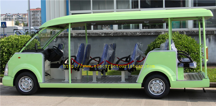 Low Speed Electric Vehicles Multi Colour 14 Seats Club Car Gas Golf Cart For Resort