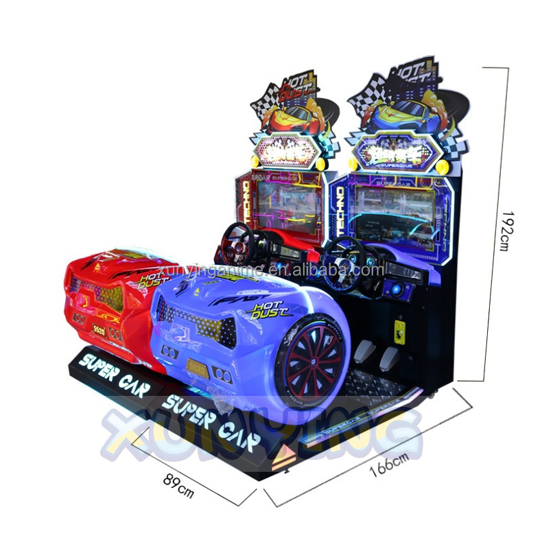 26'' LED Screen Racing Car Game Machine for Racing Game in Game Center Competition