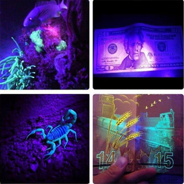 16.4ft 5m 12v Dc 395nm Smd 5050 Black Light Uv Ultraviolet Led Strip Uv Blacklight Led Rope