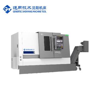 China CNC Turning Center HTC40Hm Long-span Sleeve Spindle BMT55 Servo Power Turret CNC Turning Center With Y Axis wholesale