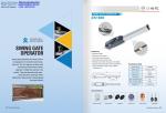 Automatic Swing Gate Operator Actuator CANCELLI A BATTENTE
