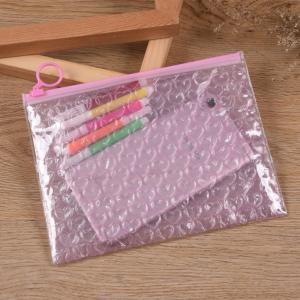 Plastic Pvc Packing Bags Pvc Zip Bags zipper Frosted Zipper Apparel Clothing Packaging