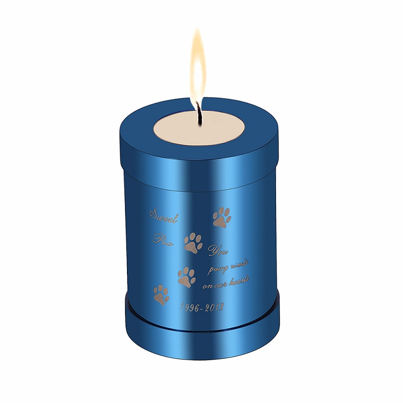 75*54mm Stainless Steel Cylinder Cremation Jewelry Urn Multicolor Keepsake Ashes Locket