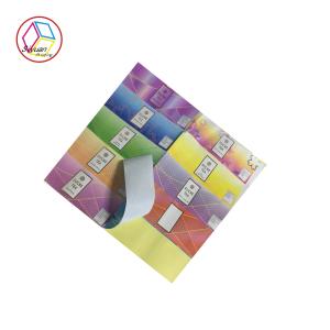 China Colorful Gift Wrapping Paper / Self Adhesive Printer Paper Sticker Label on sale