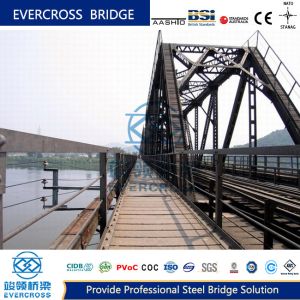 China Portable Steel Box Truss Bridge Composite Deck EN10113 S460N wholesale