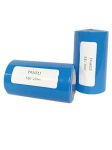 Small Size Lithium Thionyl Chloride Battery ER34615 Superior Drain Capacity