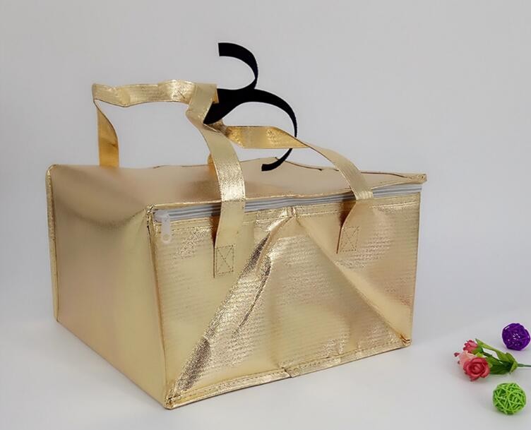 Customized logo printing insulated food delivery cooler bag,wholesale waterproof food delivery thermal bags bagplastics