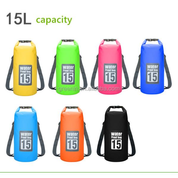 5L 15L 10L 20L 30L Waterproof funny back pack Dry makeup travel bag Roll Top Dry Gear Bag for Kayak, Fishing, Boating