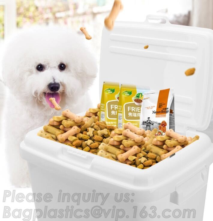 China Supply Pet Product Ceramic Dog Food Storage Container, Airtight Plastic Food Storage Container, Storage Barrel Pet