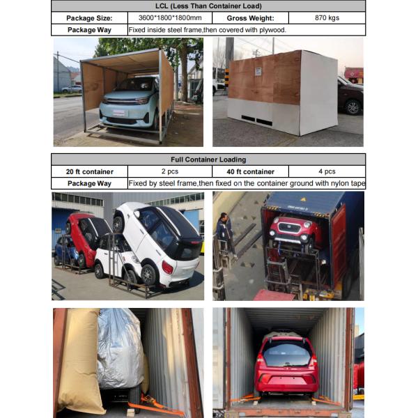 120AH lithium battery car new energy electric vehicle solar car with air conditioner