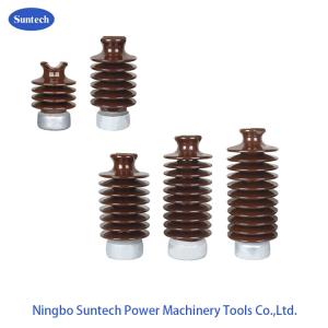 33kv Electrical Transmission Line Post Insulator Porcelain Material