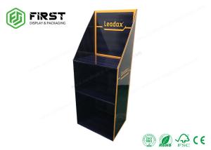 Custom Made 3 Layer B Flute Corrugated Cardboard Floor Display With CMYK Printing