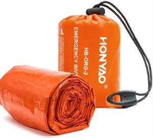Outdoor Camping Survival Sleeping Bag Emergency Rescue Blanket Reusable