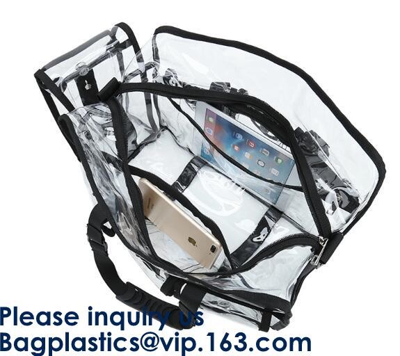PVC Tote Bag Interior Mesh Reinforced Double-Stitched Handle Storage Bags hold up Bags measure 56 x 21 x 16cm Holds appr