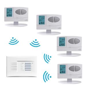 Riseem White Color 7 Day Programmable Digital Water Heater Temperature Controller Thermostat
