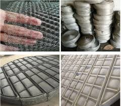 SUS304 316 Stainless Steel Filter Wire Mesh 0.04-0.71mm Wire Dia For Gas Water Separation