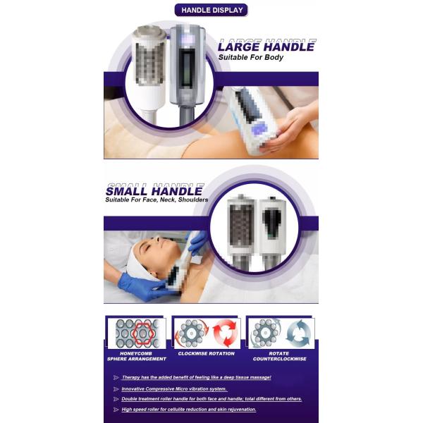 8D Slimming Machine Body Physical Laser Cellulite Removal Inner Ball Roller