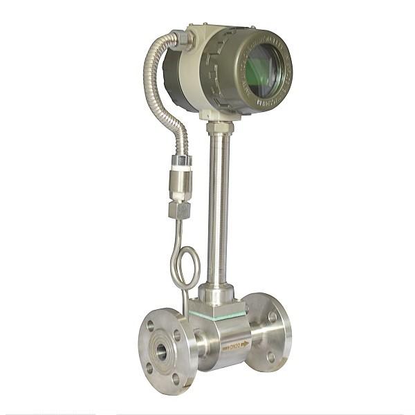 Quality Intelligent Vortex Flow Meter With 15mm - 300mm Pipe Size 24VDC / 12VDC for sale