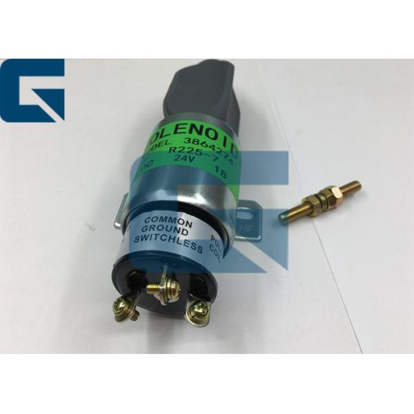 Hyundai R220-5 R225-7 Excavator Engine Parts 24V Stop Solenoid Valve 3864274