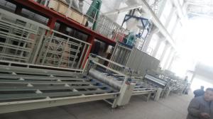 China Fully Automatic Mgo Board Production Line Building Material Machinery 2000 Sheets Capacity wholesale