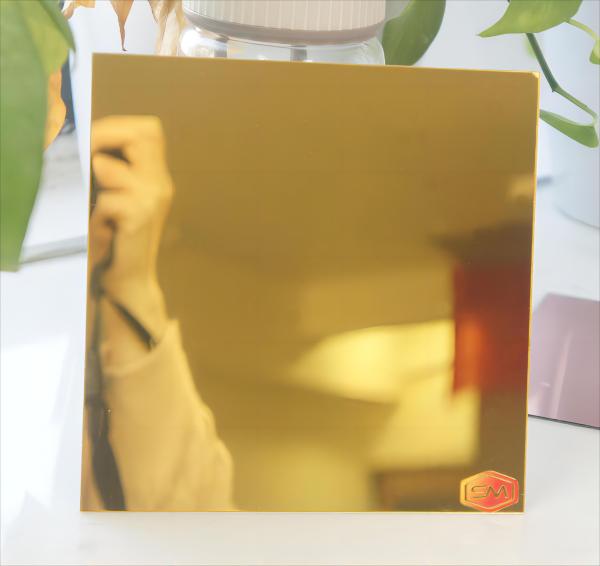 Quality OEM Custom Service Perspex Mirror Sheet Heat Resistant For Decoration Material Cuttable Mirror Sheets for sale