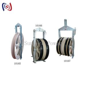 China 1040 Series Large Diameter Rope Pulley Customized Overhead Transmission Line Tools wholesale