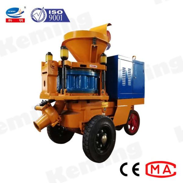 7.5kw 7m3/H spray Mining Dry Mix Shotcrete Machine