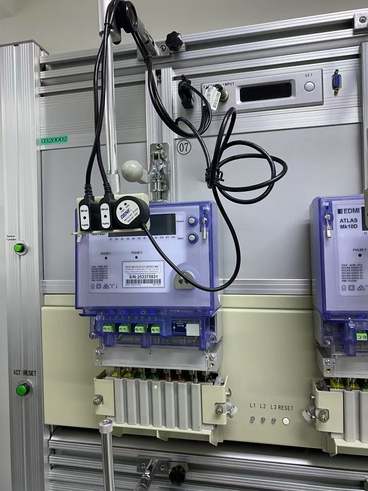 RS232 Connector Optical Probe for Communication Interface 32mm Diameter