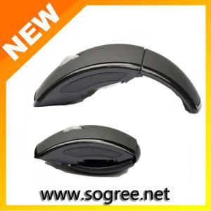 USB 2.4GHz Cordless Arc Folding Wireless Mouse