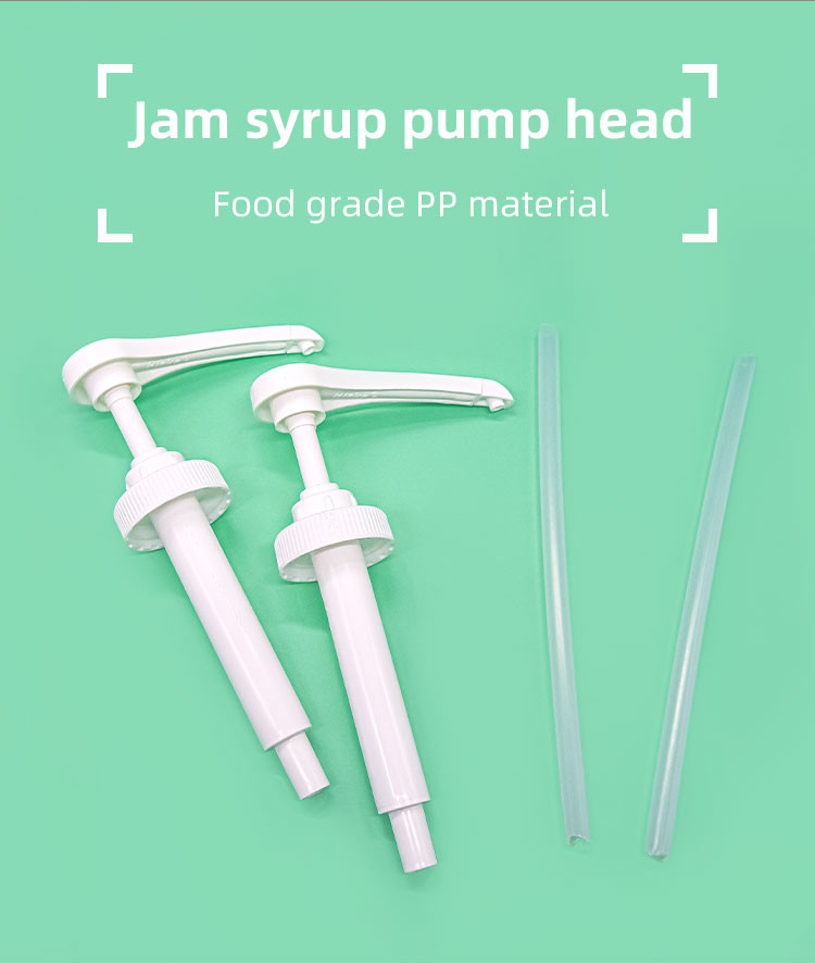 5/8/10ml Dosage Syrup Pump Dispenser With Long And Large Pump Nozzle