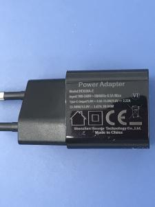 China Black Power Delivery PD Adapter 20W with Over Voltage Protection 1.67A Output Current wholesale