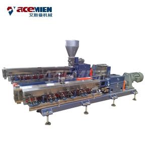 China PP PE Film Granulator Double Two Stage Pelletizing Line Machine 100-1000 Kg wholesale