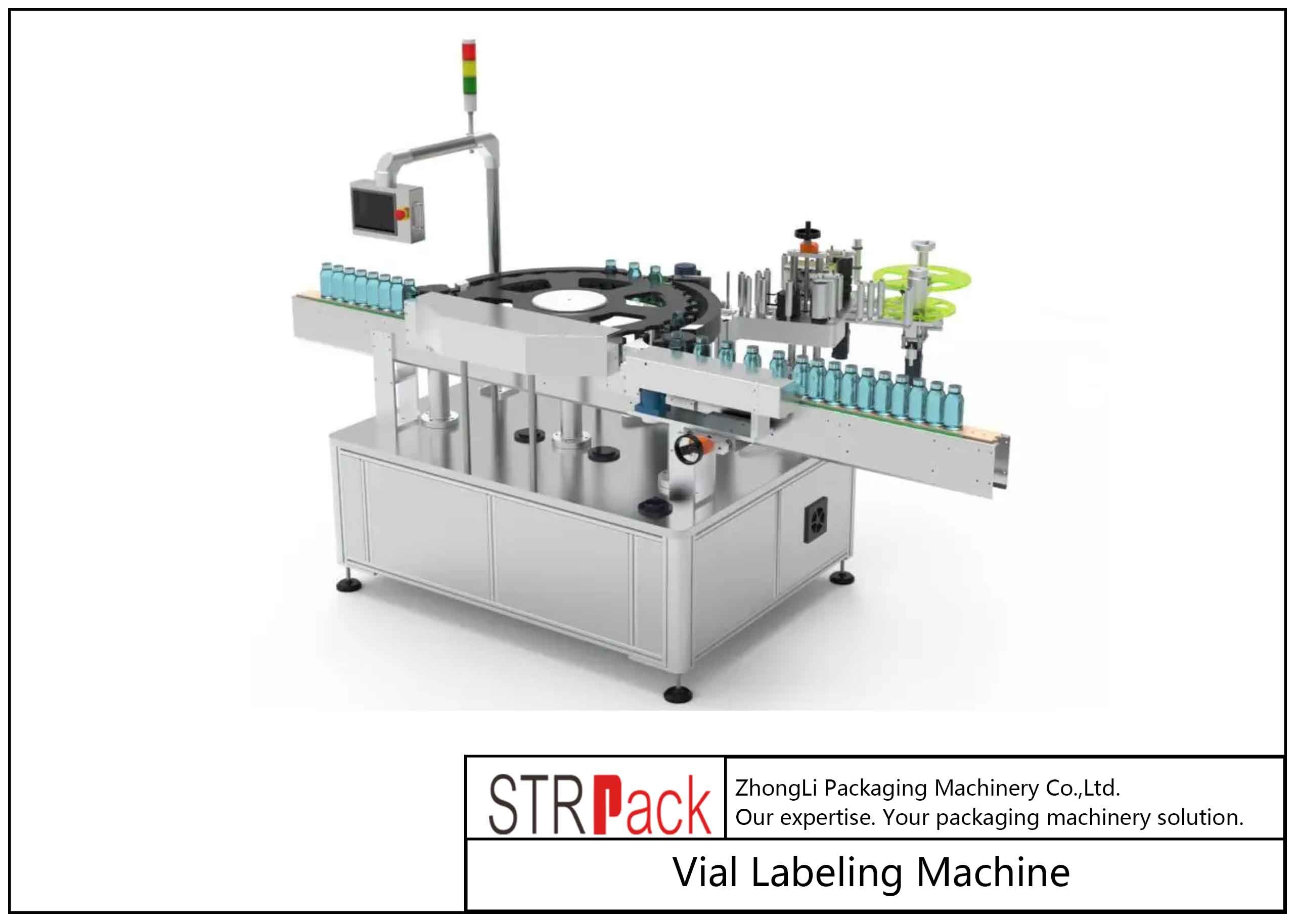 High Speed Self Adhesive Bottle Labeling Machine For Labeling Bottles
