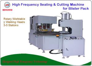 Efficient Rotary Welding Machine , HF Sealing And Cutting Machine