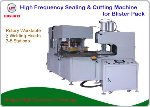 Quality Efficient Rotary Welding Machine , HF Sealing And Cutting Machine for sale