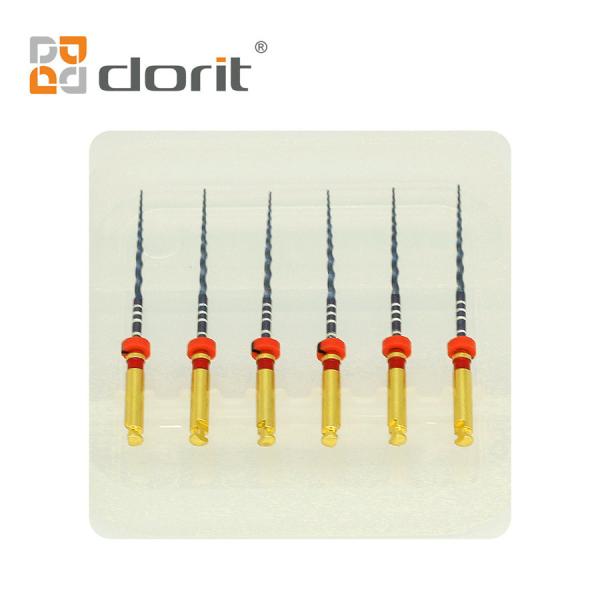 Quality Blue Heat Activation Rotary Dental Endo Files 25mm F2 Root Canal Treatment Files for sale